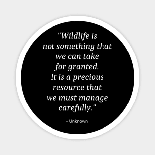 World Wildlife Day Magnet